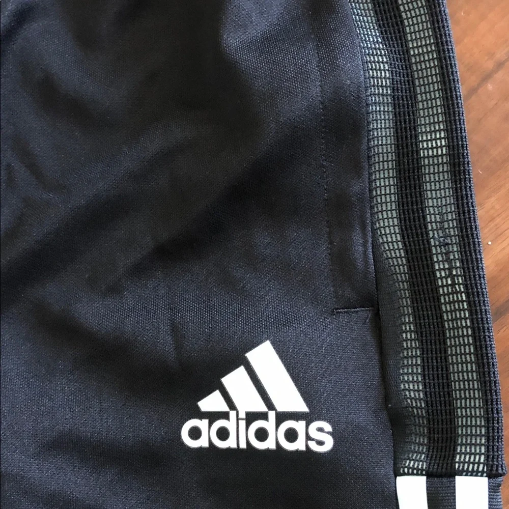 New adidas Tiro Asymmetrical Tape Pants Men's, Black